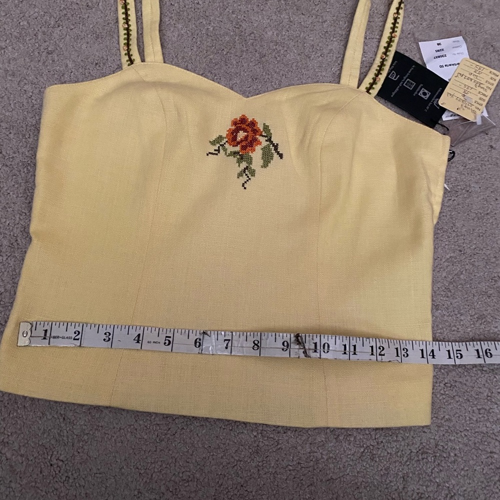 NWT Vintage Stapf women’s yellow suit - Picture 11 of 16